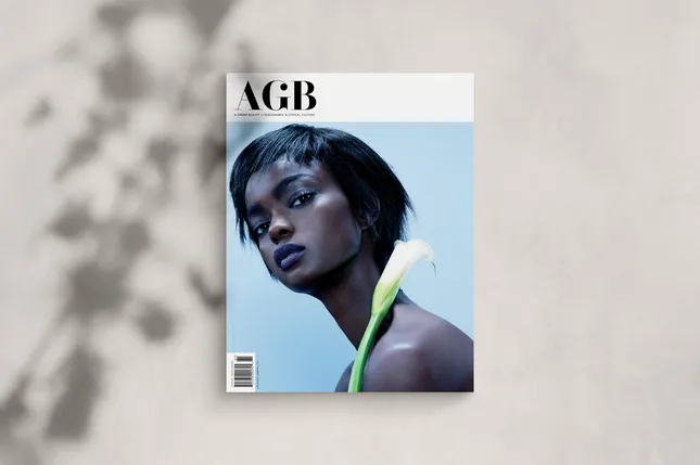 A Green Beauty magazine/publication design