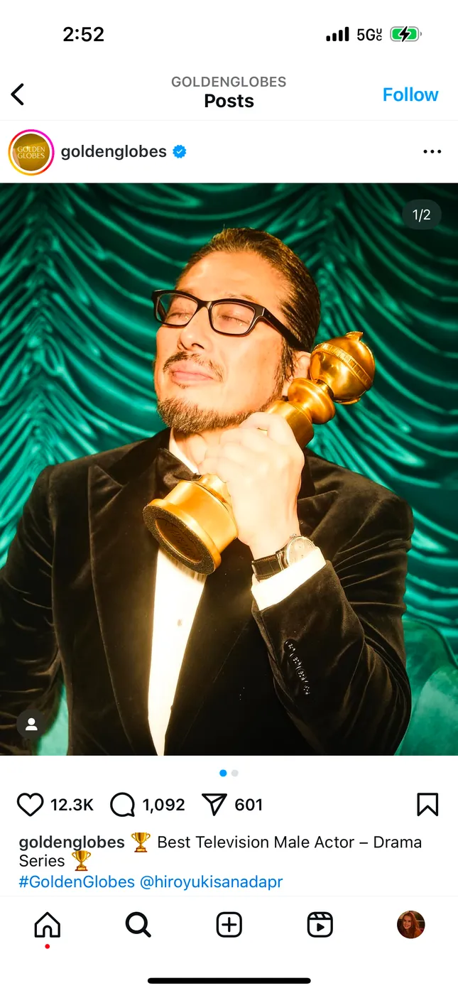 Golden Globes Backstage Photo Studio