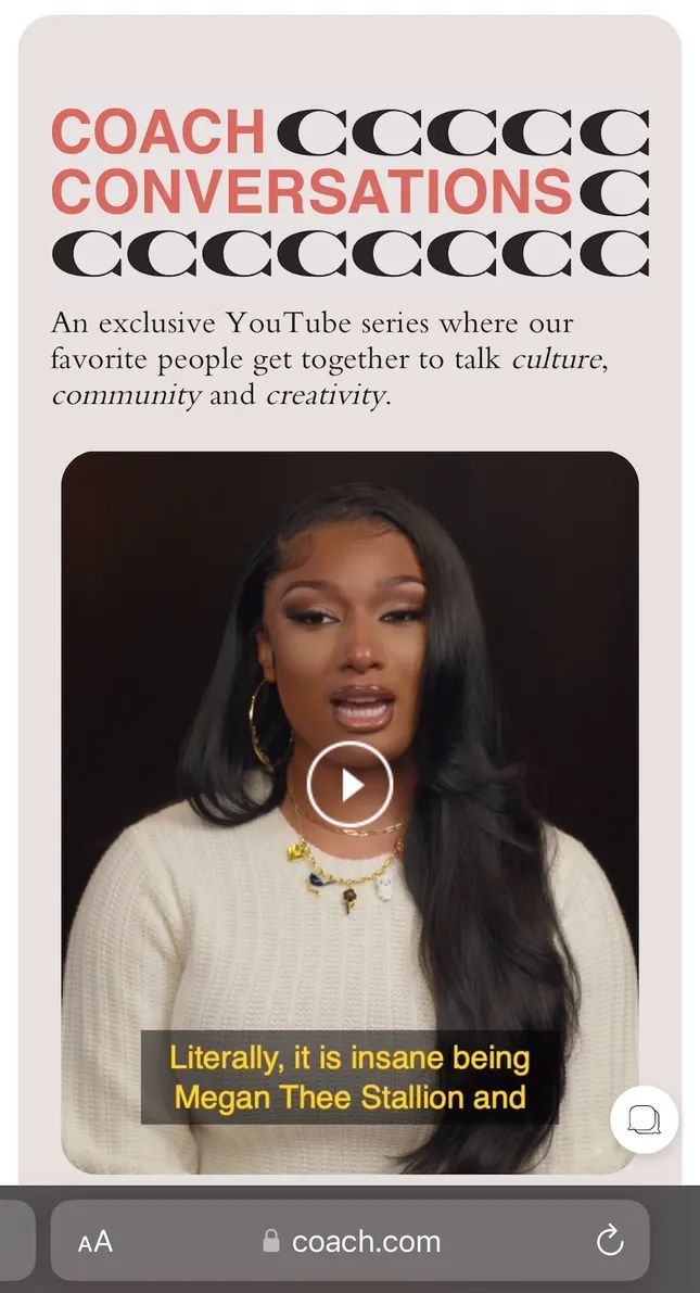 Coach Conversations - Megan Thee Stallion