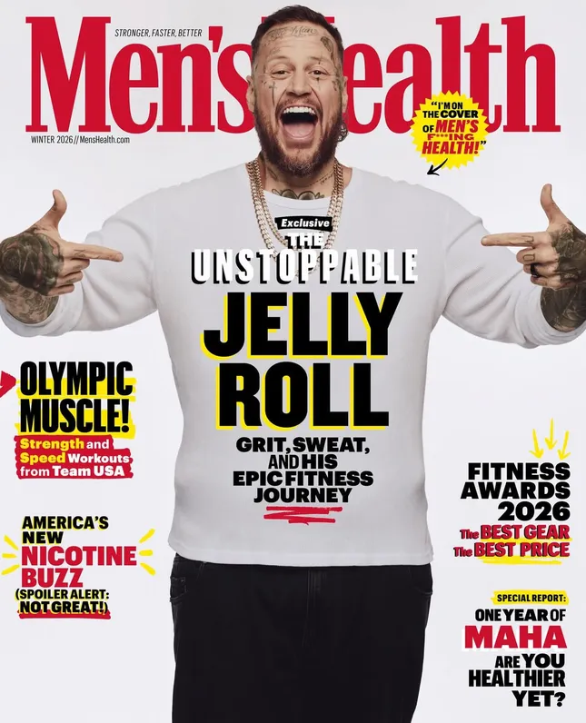 Men’s Health + Jelly Roll Cover Feature