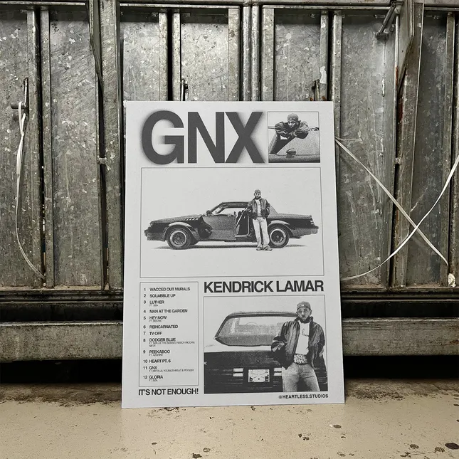 Kendrick Lamar Album Posters - Concept Art