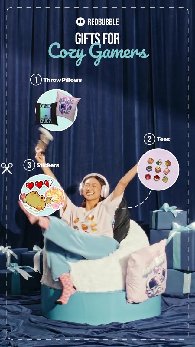 Redbubble Holiday Campaign 2025