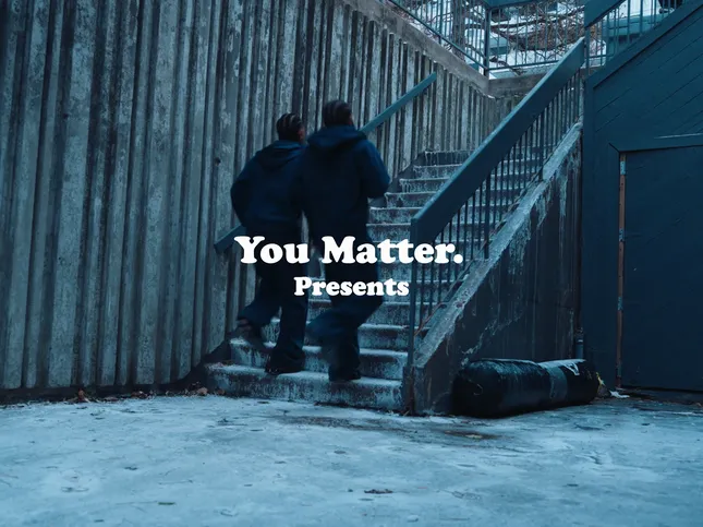 You Matter Mens Activewear Campaign