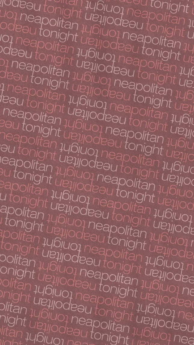 Neapolitan Tonight Logo + All Over Print