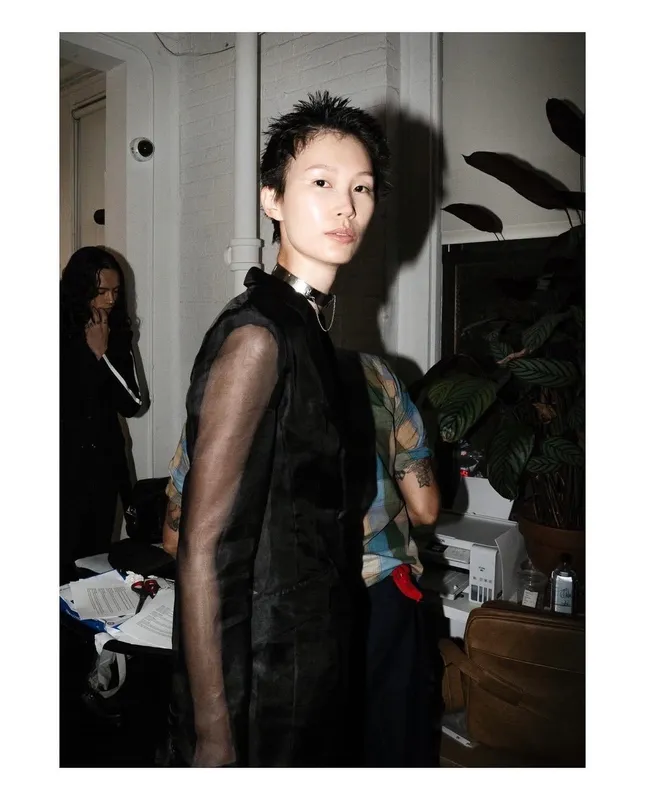 BTS for Shao Yang NYFW