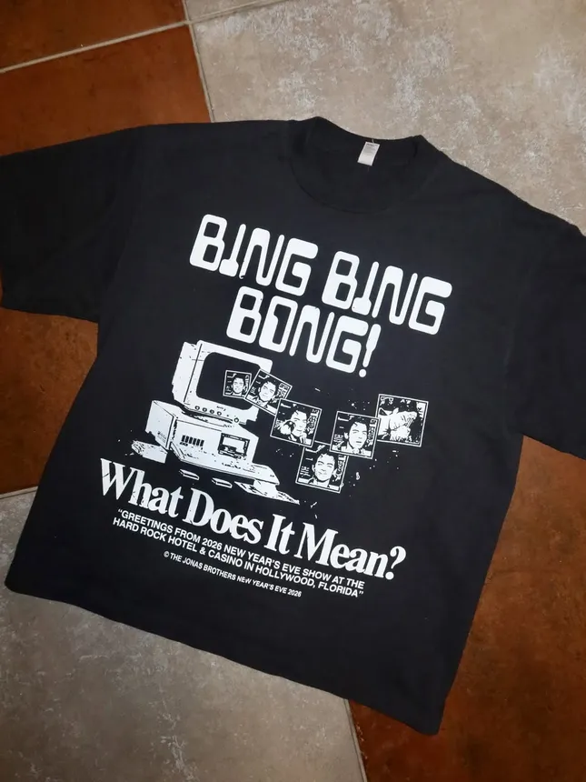 T-Shirt for Joe Jonas - BING BING BONG!