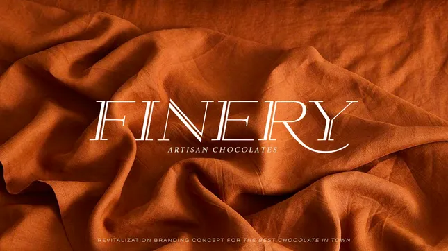 Brand Identity - Finery Artisan Chocolates