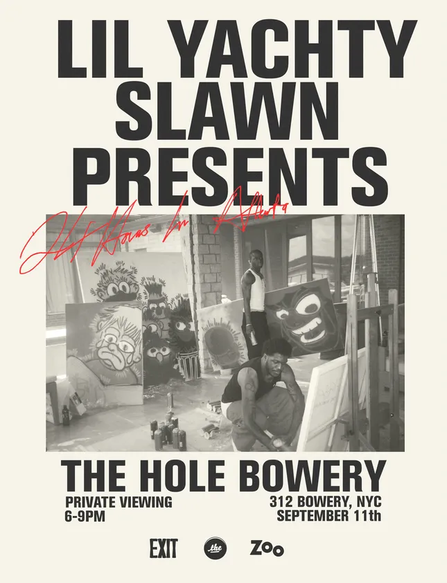 Lil Yatchy x Slawn Poster Design