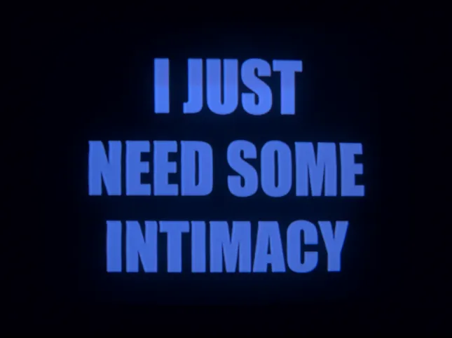 INTIMACY Music video for maximilian