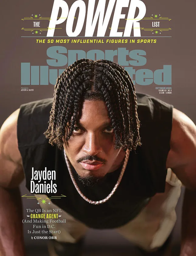 Jayden Daniels Sports Illustrated Cover