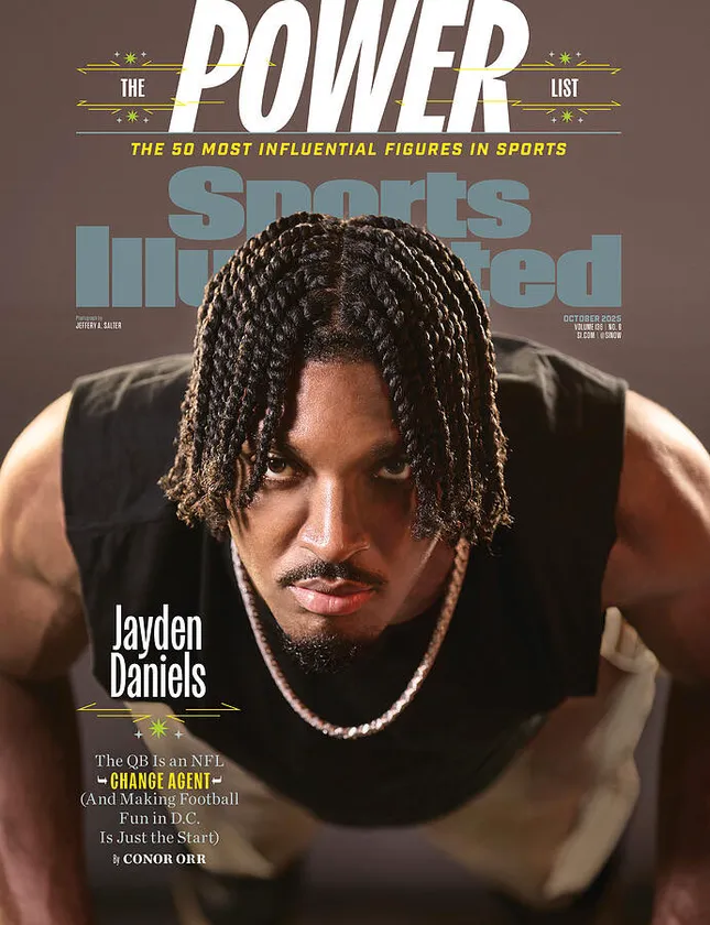 Jayden Daniels Sports Illustrated Cover