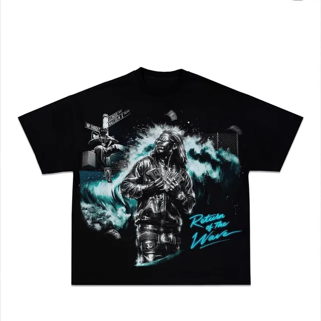 Max B Return of the Wave Merch Design
