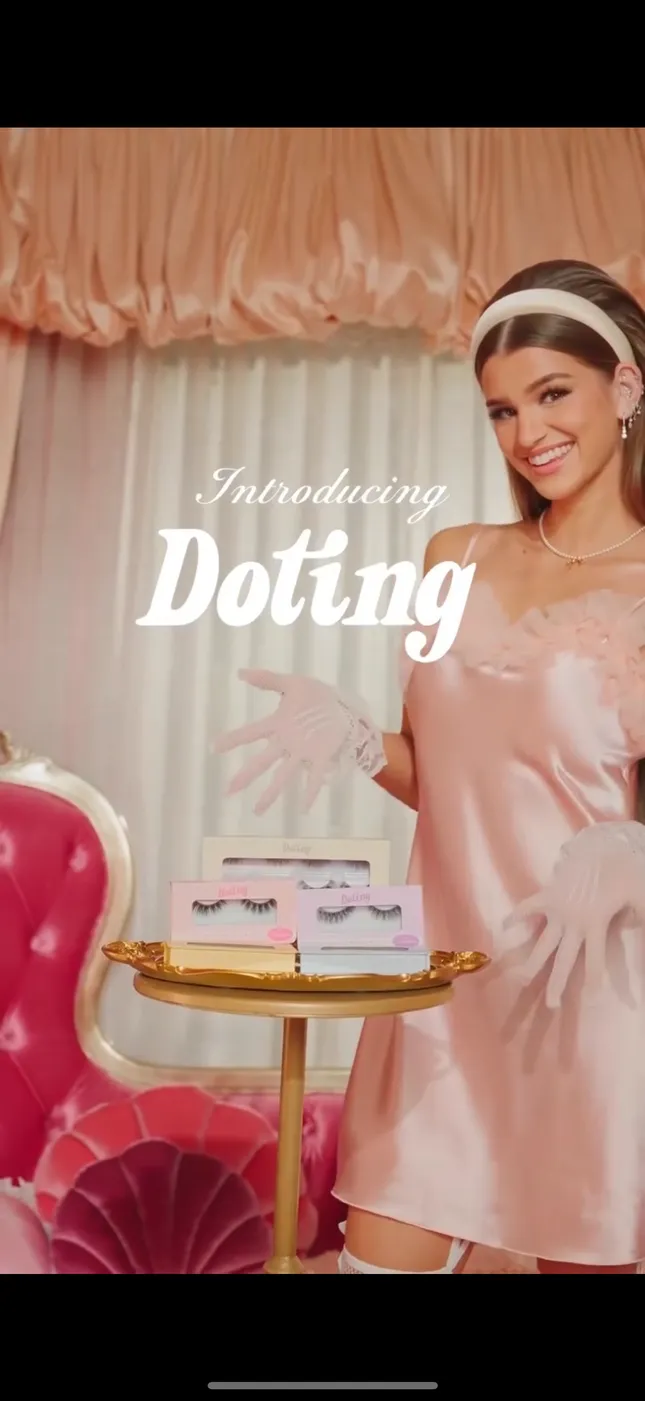Doting by Brooke Monk launch campaign