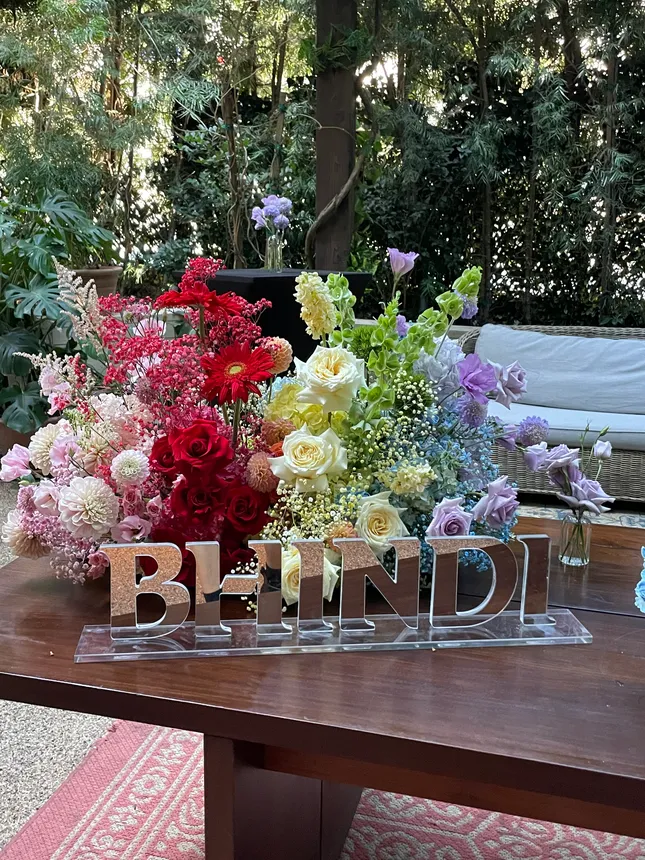Combined floral decor projects