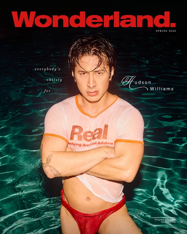 Hudson Williams for Wonderland