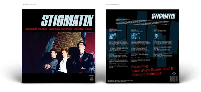 Sleeve Art for Left For Dead Records - STIGMATIX