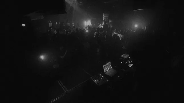 Molly Santana: B&W Film Live Performance Installation