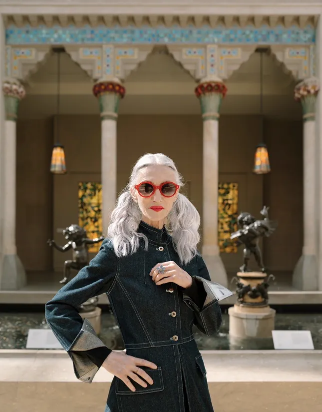 Linda Winks for The Met x Illesteva