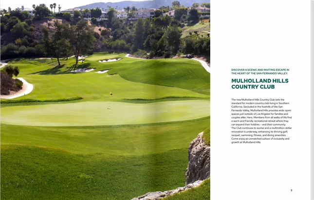 Country Club Commercial Shoot - Mulholland Hills