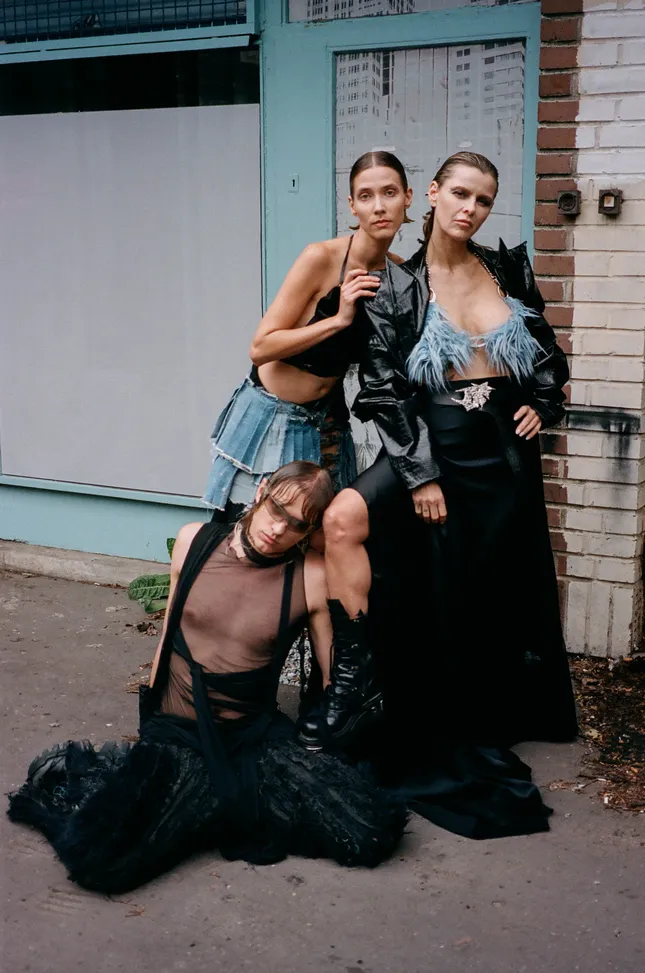 DUMA magazine cover shoot bts