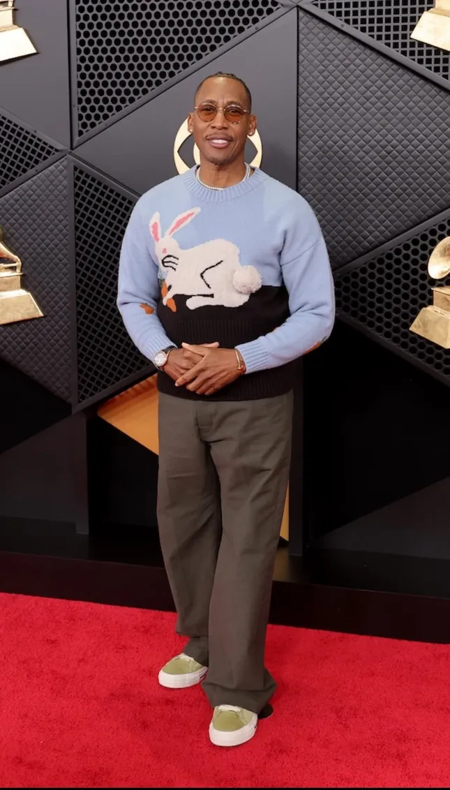 Raphael Saadiq styled for The Grammys 2026