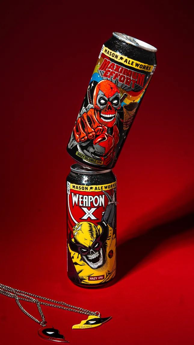 Deadpool and The Wolverine Beer Release Photos