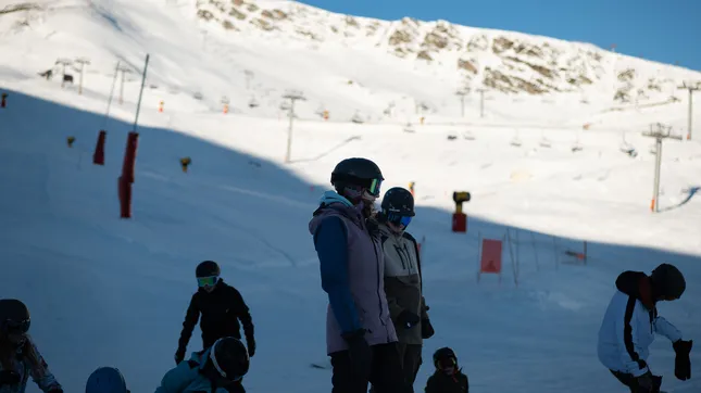 Snowboard race 🏂