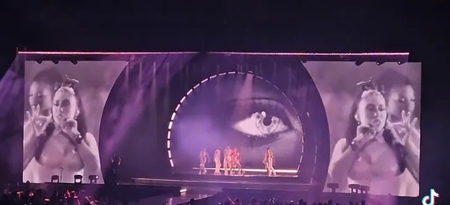 Kali Uchis Stage Visual