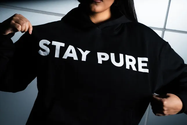 Stay Pure Hoodie by Onacero