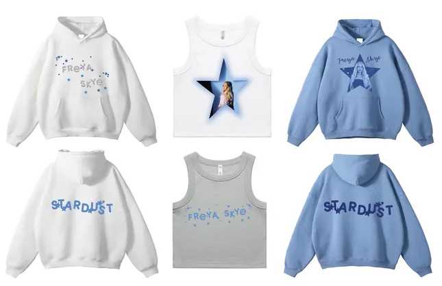 Freya Skye merch concepts (not produced)