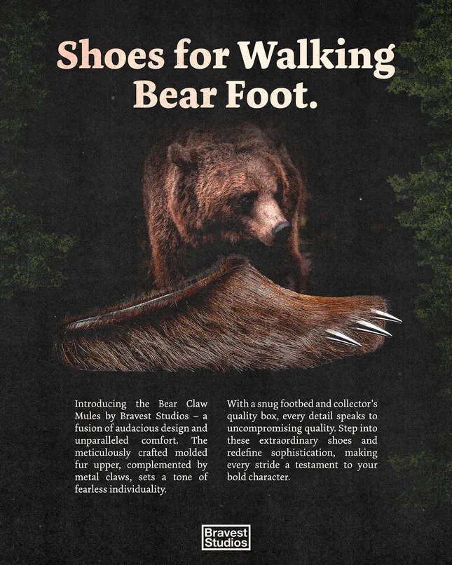 "Bear Claws" Poster Design