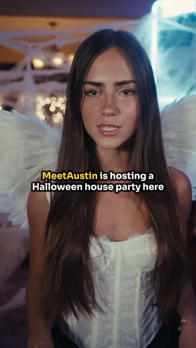MeetAustin Halloween House Party Ad