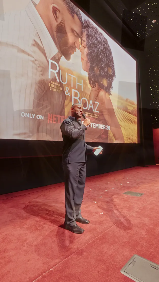 Netflix Ruth & Boaz Premiere (DeVon Franklin)