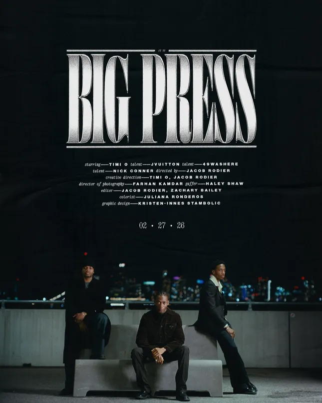 Poster design  “Big Press”