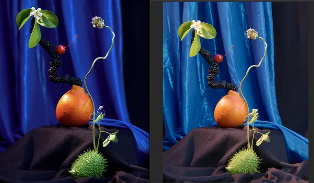 Retouching Samples