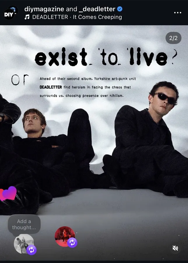 Dead letter promo