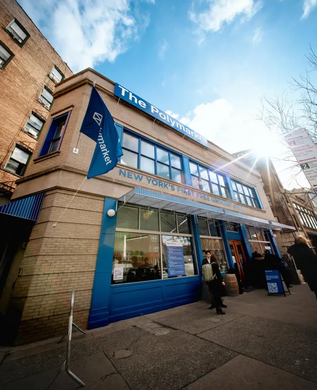 Polymarket - New York's First Free Grocery Store