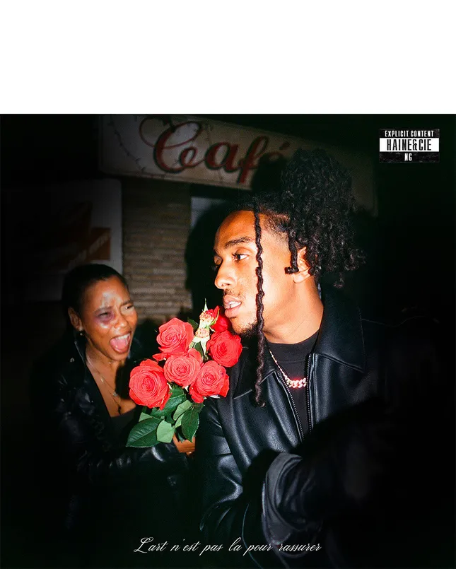 Cover artwork and press shot for NG