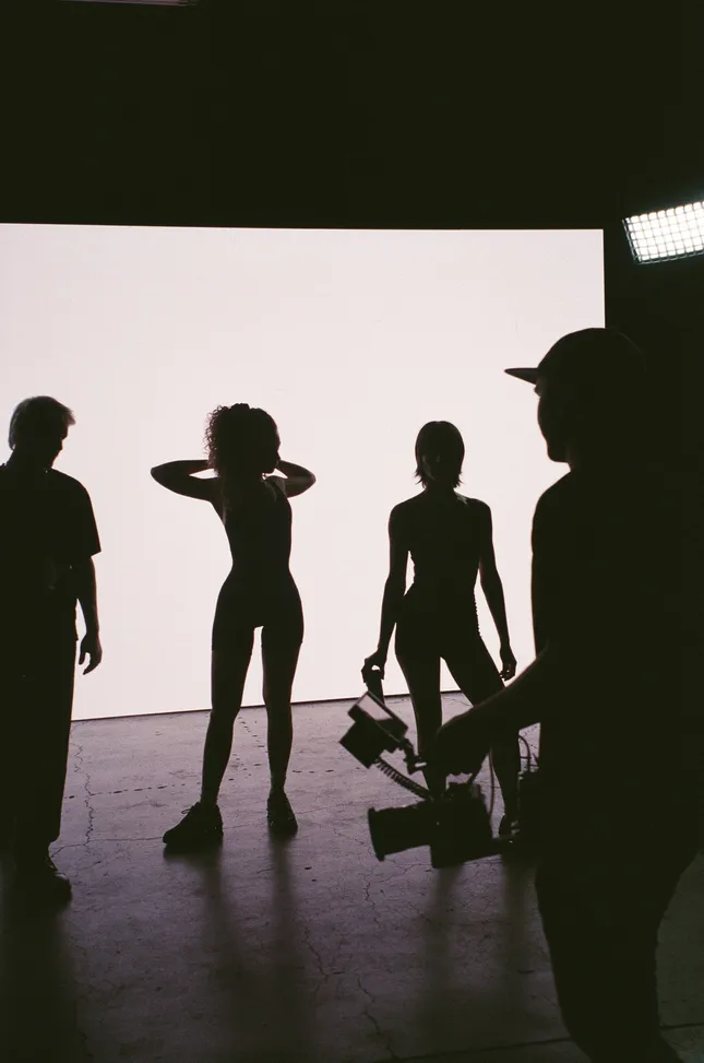 BTS on set - VUUM