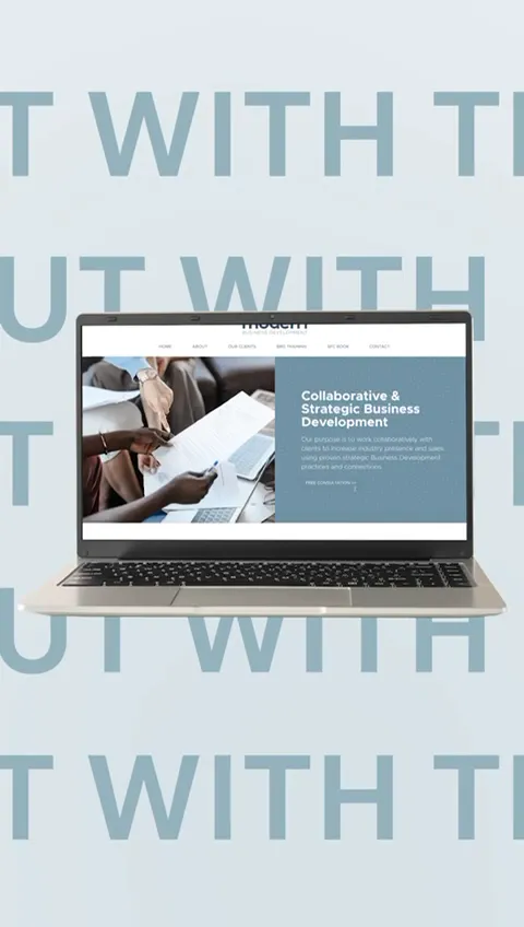 Website Design : Modern Business Development
