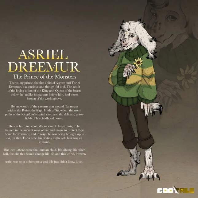 Asriel Character Introduction and Showcase