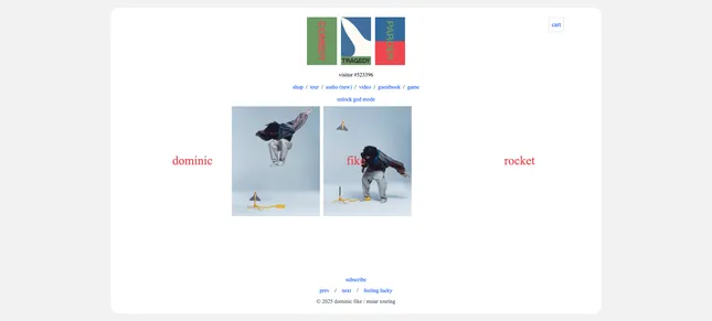 Dominic Fike - Rocket Website