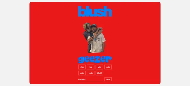 Kevin Abstract - Blush Website