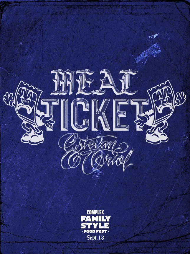 Complexcon “Familystyle Fest” brand creative / designer for Estevan Oriol x Meal Ticket.