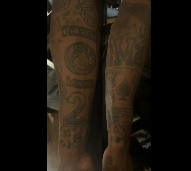 Tattoo Cover Up + additional tattoo fx over top