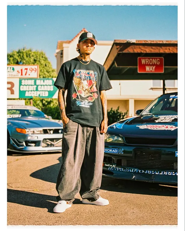 Cuco “Ridin Album” Tour merch look book  photoshoot