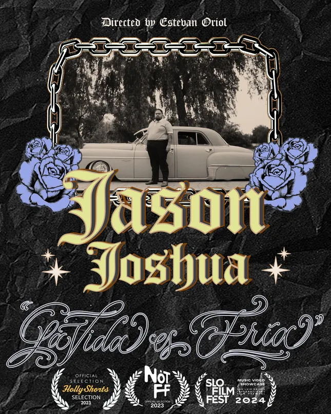 “La Vida es Fria “ music video poster artwork