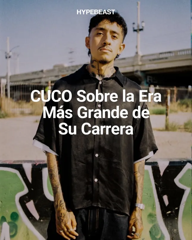Cuco’s press photo published on Hypebeast