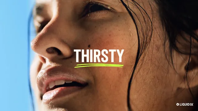 Liquid IV campaign directed by Stephanie Gonot