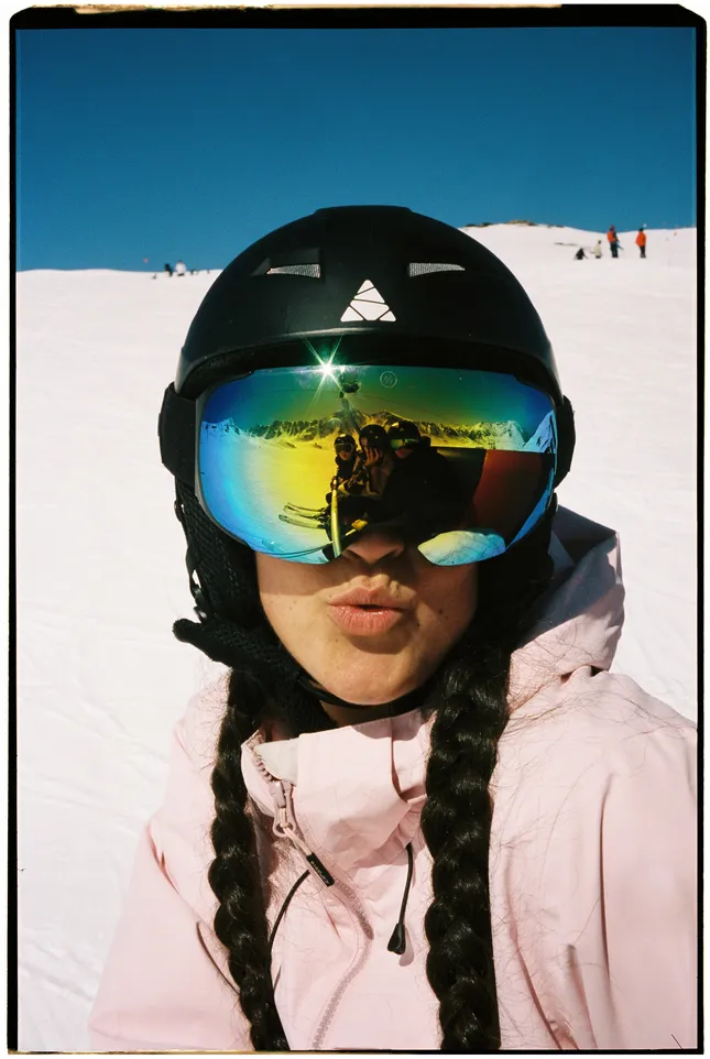 Ski shoot on 35mm